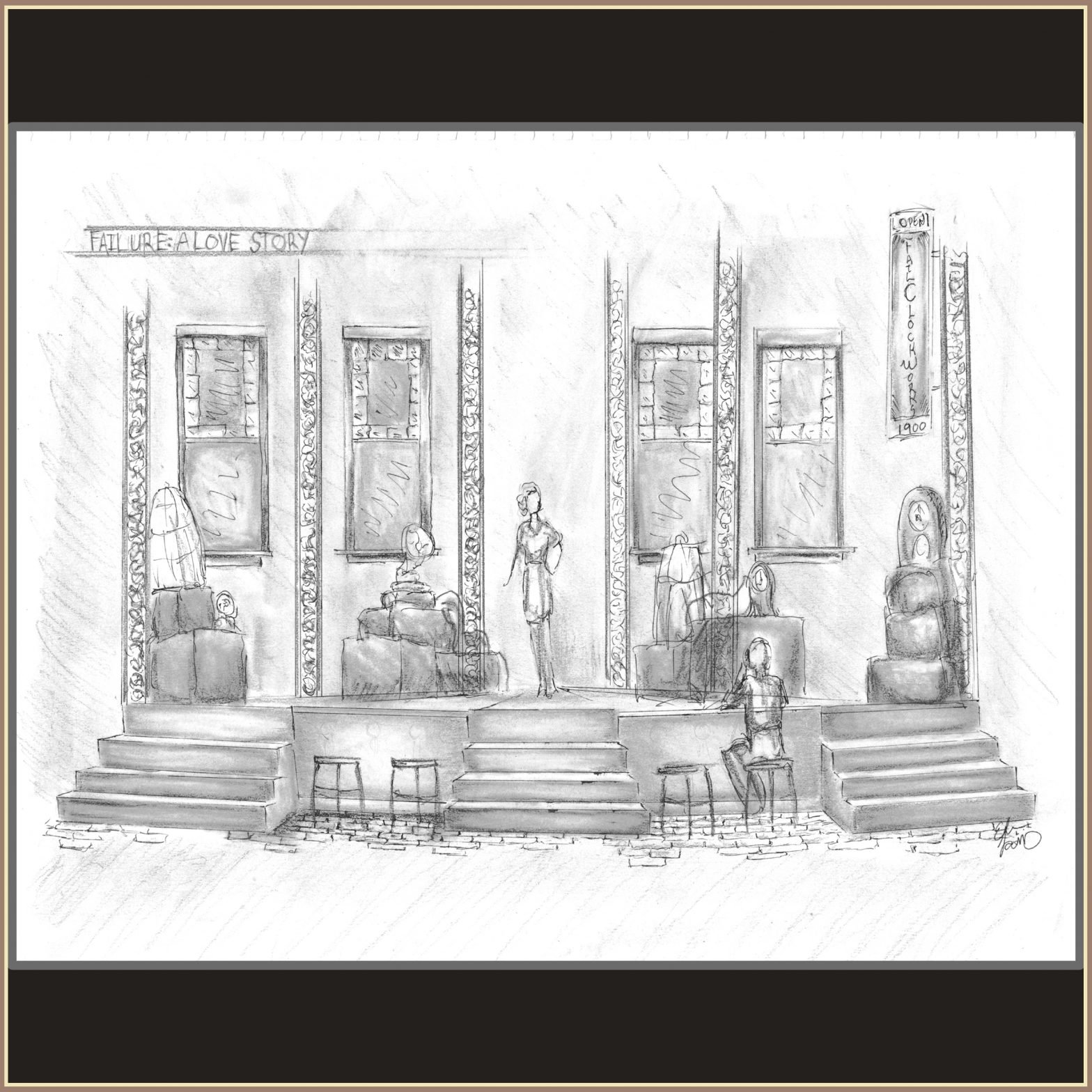 Failure a Love Story Set Sketch